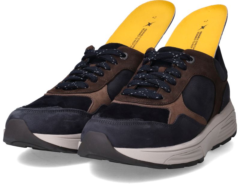 Xsensible Rialto Stretchwalker Sneakers Blauw Heren