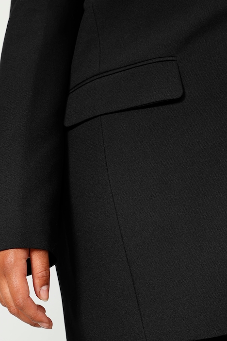 Blazer, Revers, Langarm, Komplettfutter