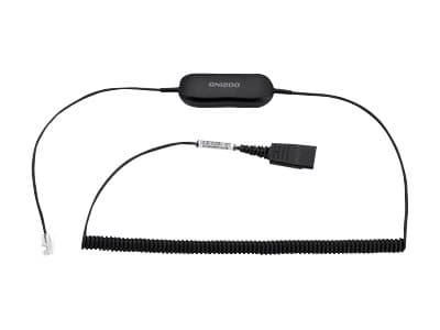 Jabra GN1218 AC Attenuation - Hodetelefonkabel - Quick Disconnect plugg - 2 m - for Cisco IP Phone 78XX, 88XX; BIZ 1500, 2300, 2400