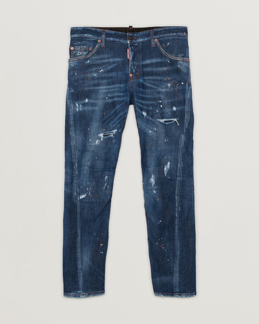 Dsquared2 Sexy Twist Jeans Deep Blue Wash