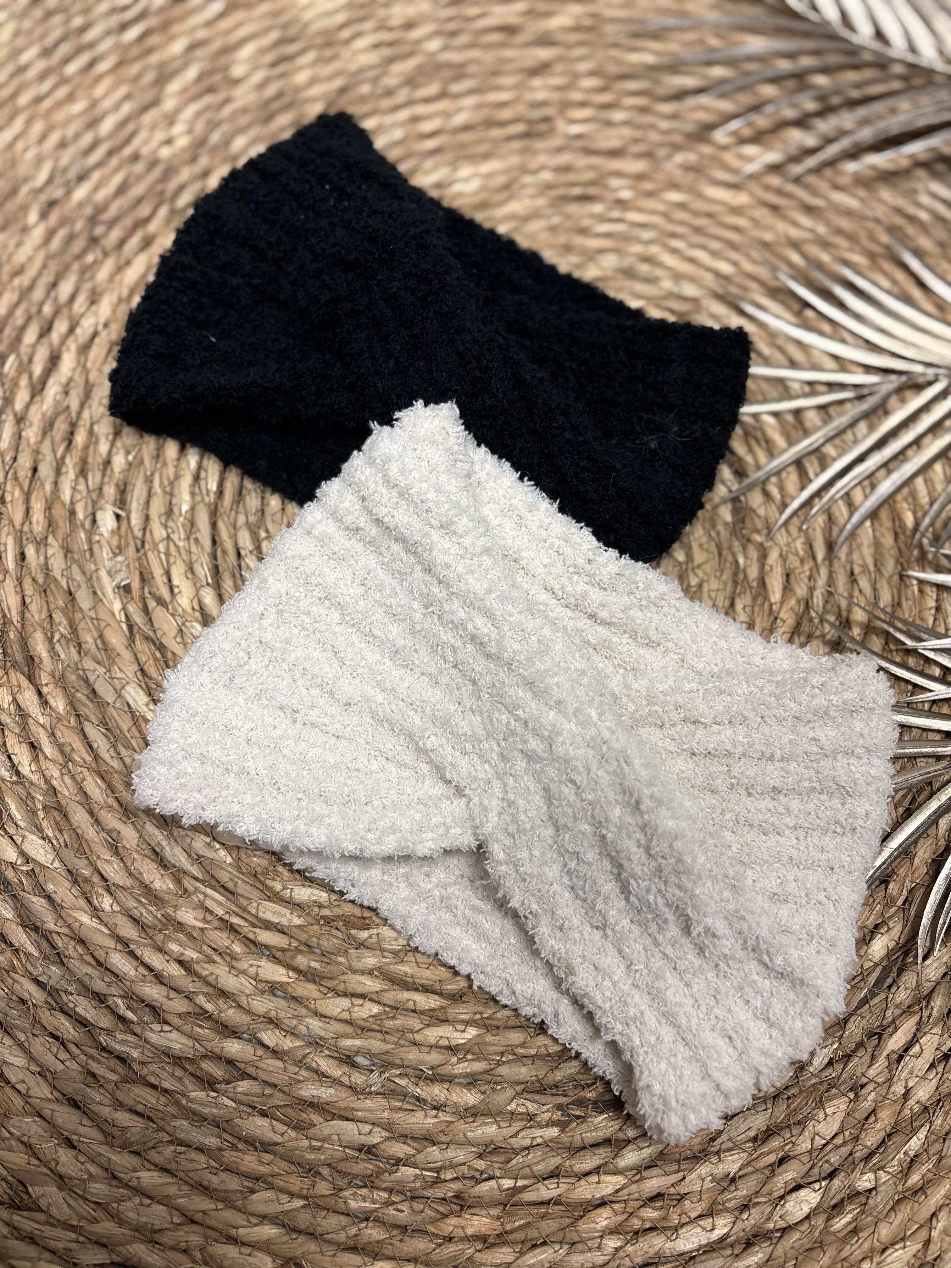 Teddy Hoofdband Zwart