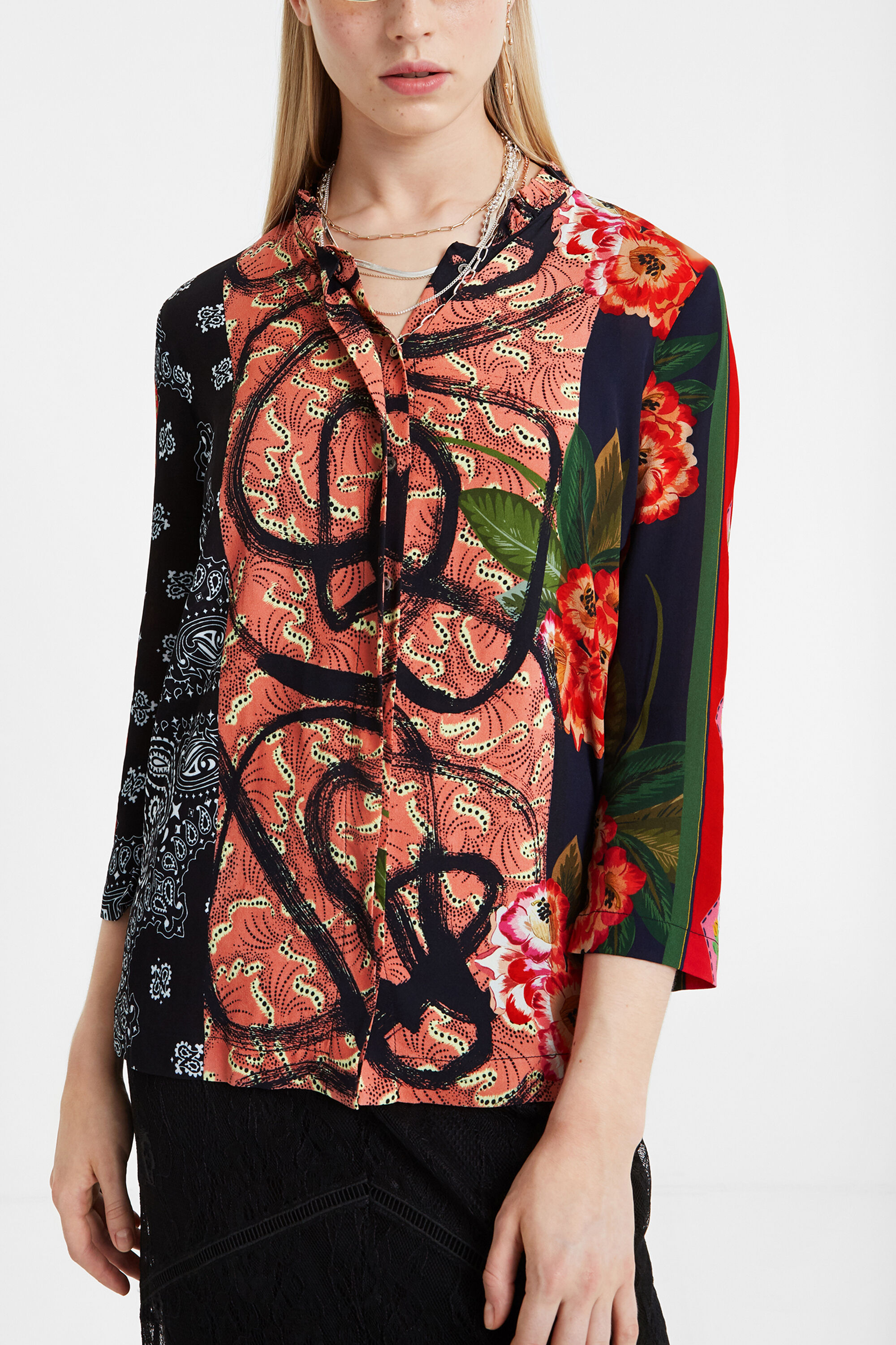 Camisa oriental boho
