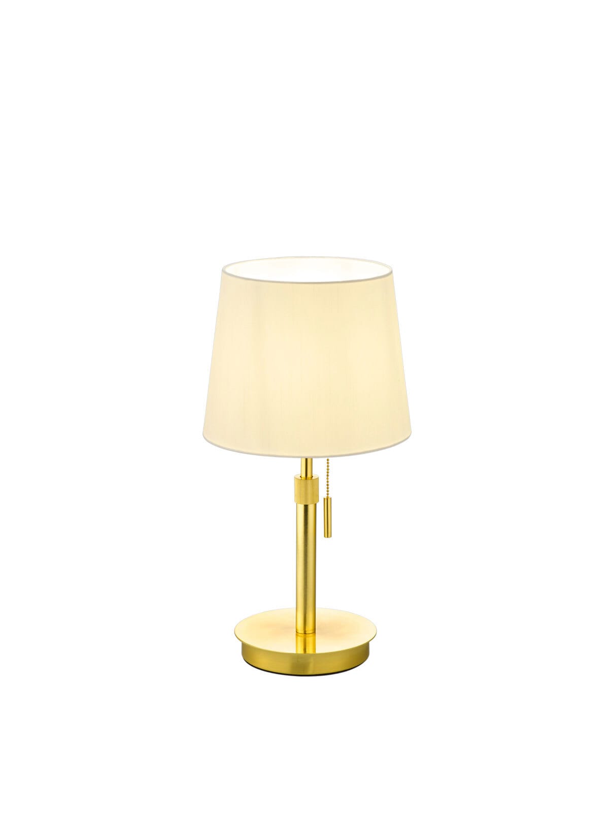 TRIO Retrofit Tischlampe LYON messingfarbig