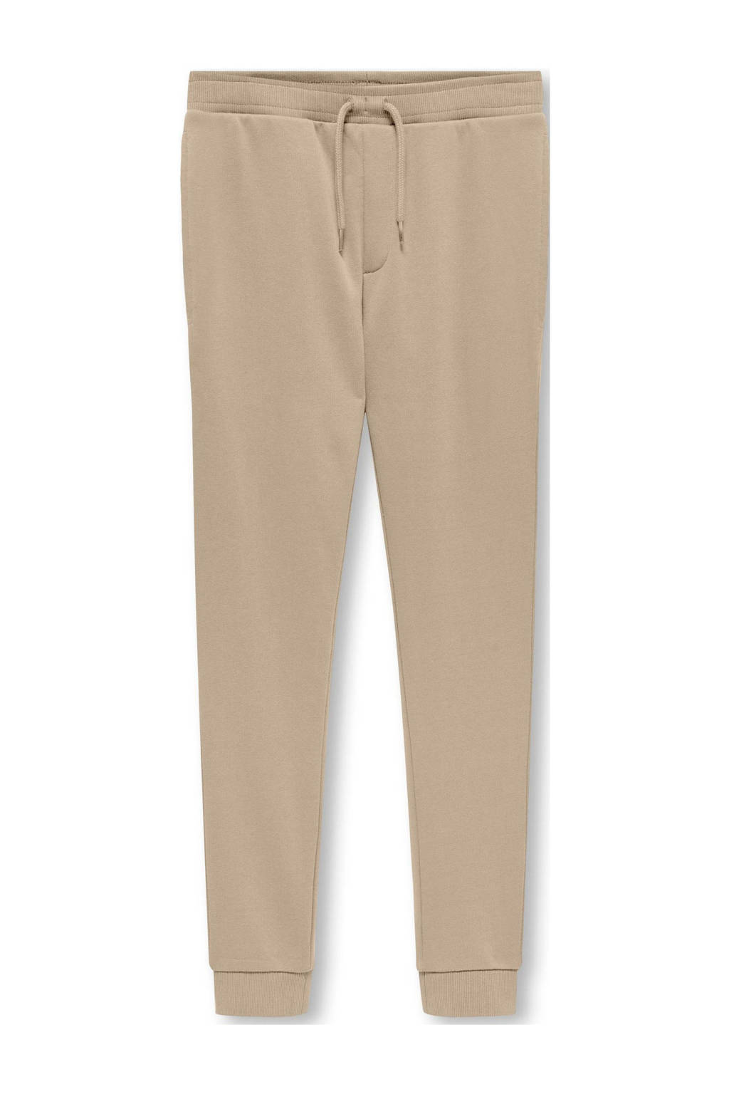 ONLY slim fit joggingbroek KOBLASSI lichtzand