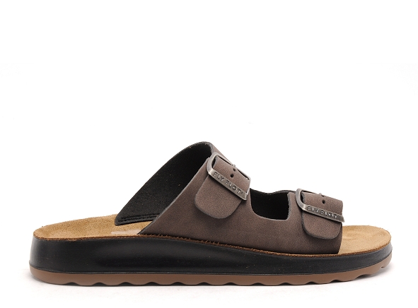 Flyflot mules et sabots homme fity marron