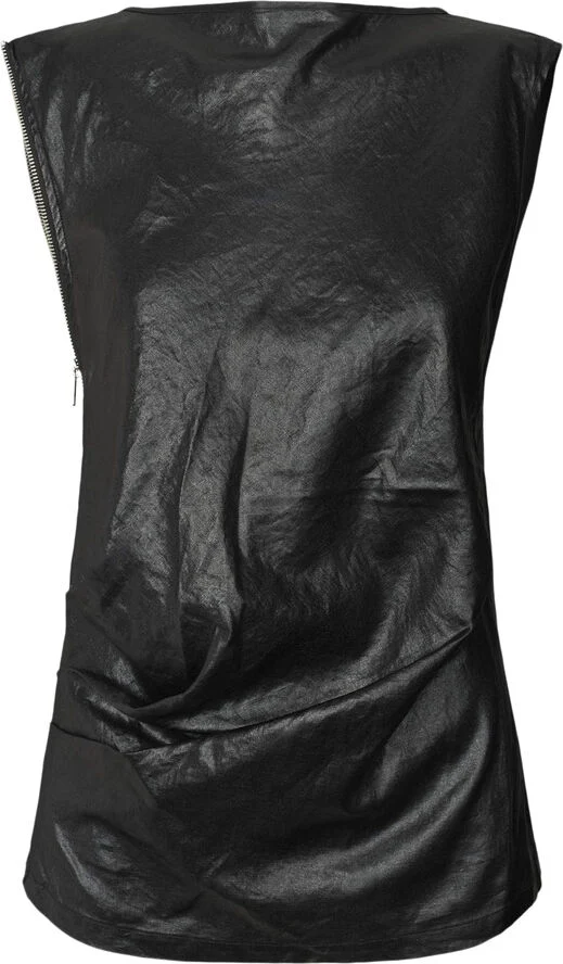 Rabens Saloner Glazed top - Alliyas Black