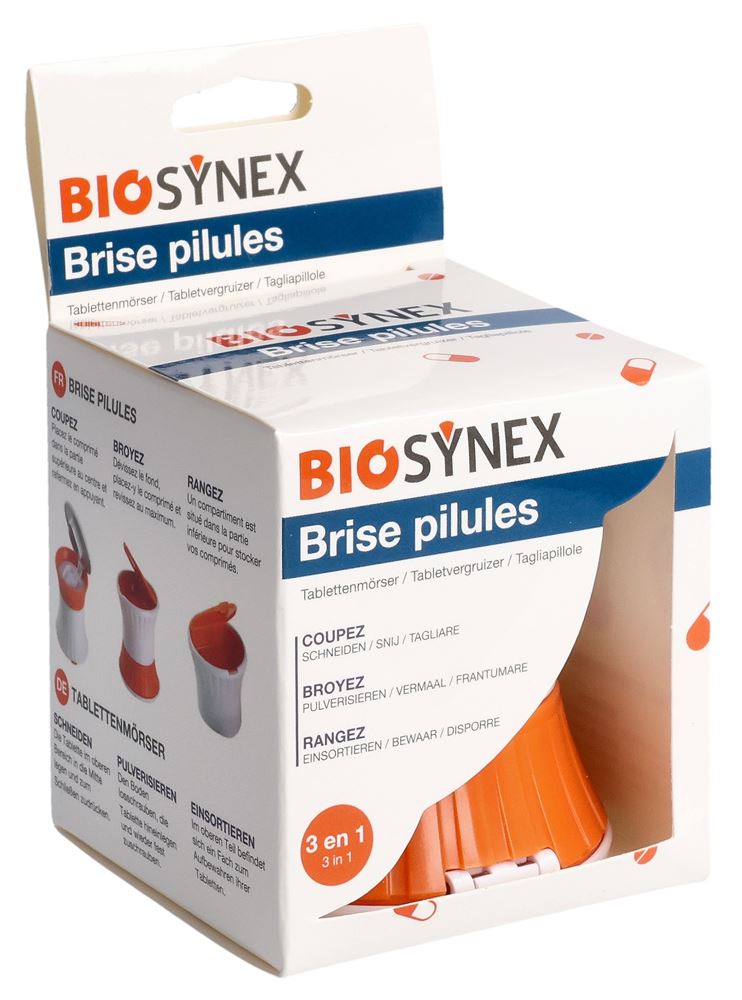 BIOSYNEX Pillenschneider und Pillenbrecher in einem Gerät 1 Stk