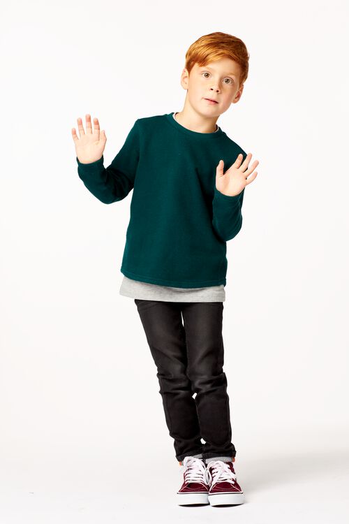 pantalon jogdenim enfant modèle skinny noir