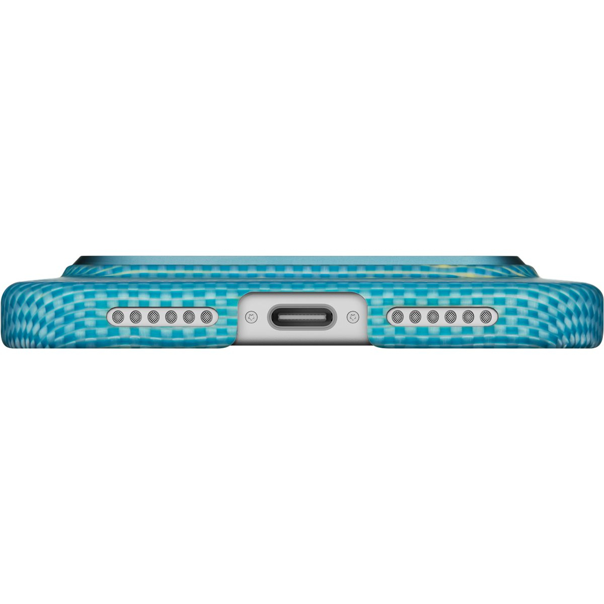 iPhone 17 Pro Max PitaTap MagSafe Case Aramid Schutzhülle (KI1708AG) - Lucid Blue