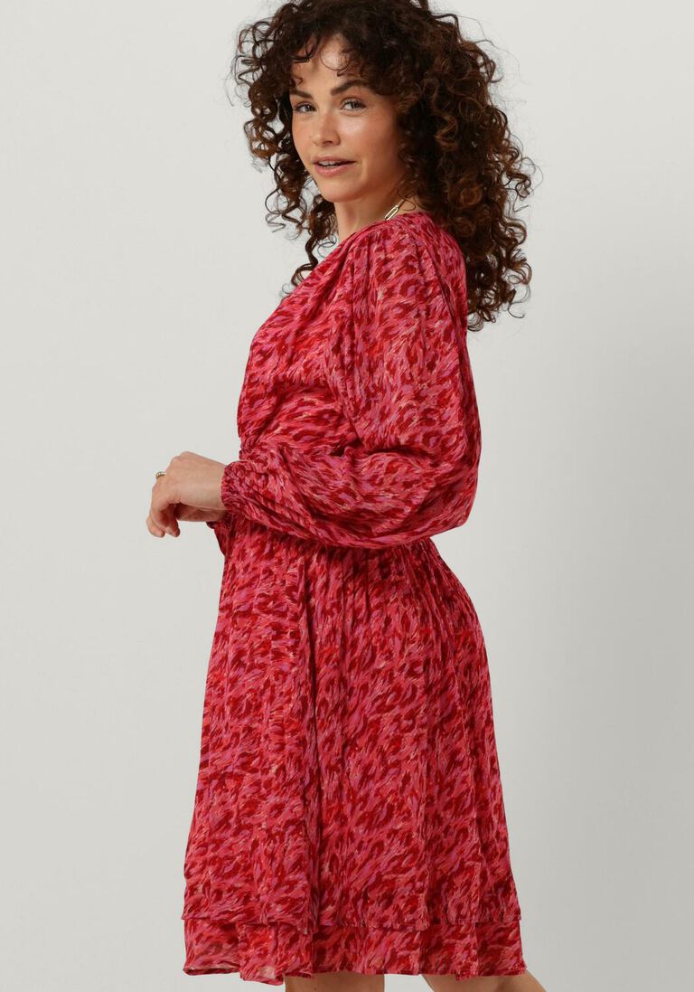 CIRCLE OF TRUST rode circle of trust mini jurk elvy dress