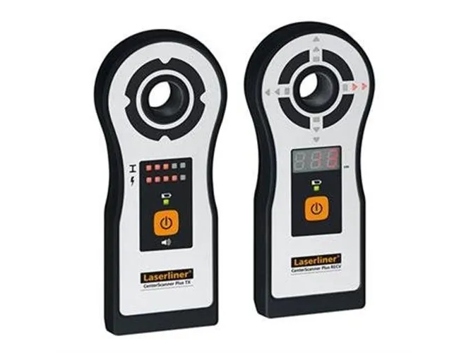 Laserliner CenterScanner Plus, Sort, Grå, -30 - 40 °C, -40 - 60 °C, 75 mm, 28 mm, 172 mm