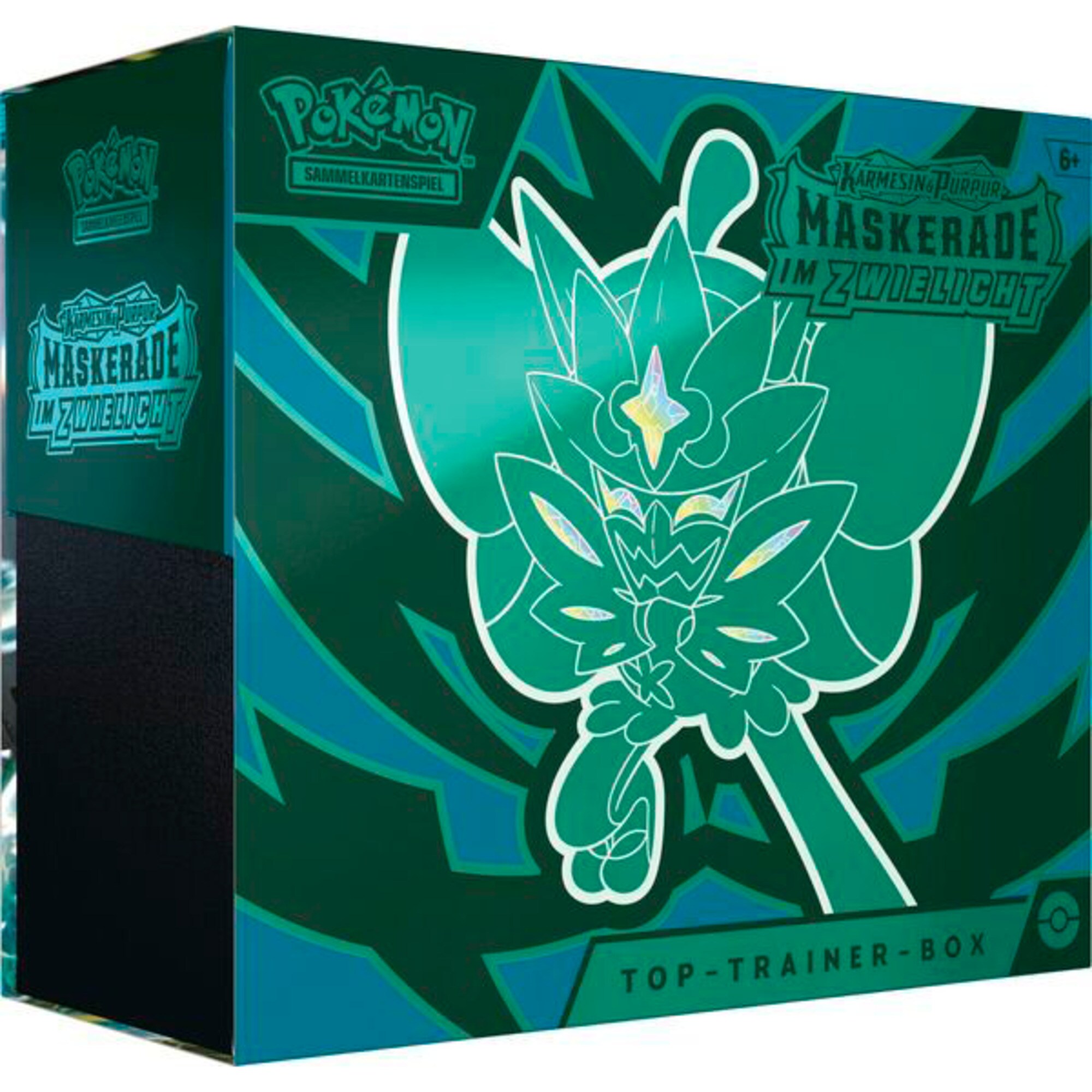 Amigo Sammelkarten Pokémon-TCG: Karmesin & Purpur - Maskerade im Zwielicht Top-Trainer Box