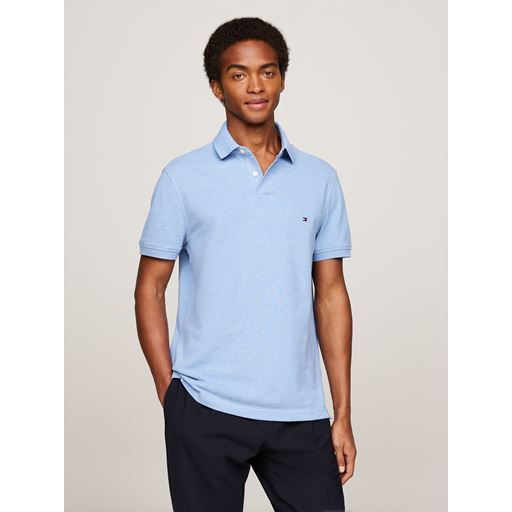 Tommy Hilfiger 1985 Regular Polo, Light Blue Heather, S