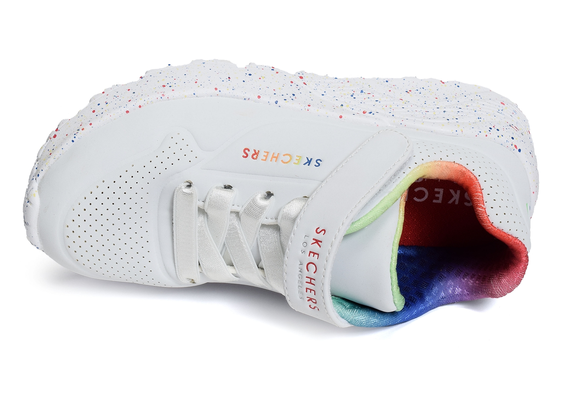 Uno lite rainbow blanc