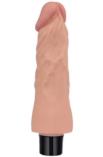 Lovetoy Real Softee Vibrating Dildo 18 cm Vibrerende dildo