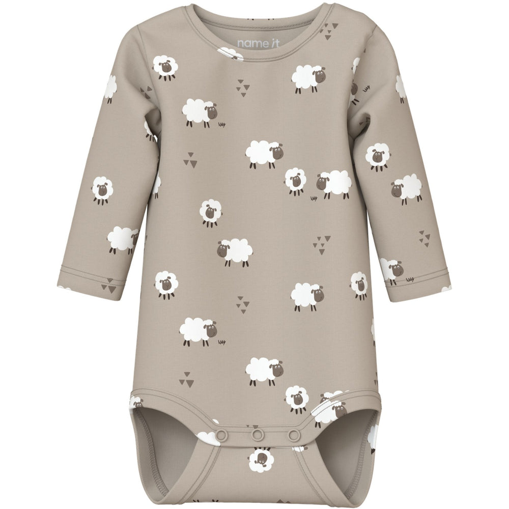 Køb Name It Island Fossil Nbnrosheep Ls Body