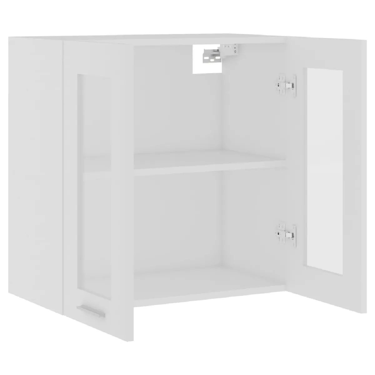 vidaXL Armoire Verre Suspendue
