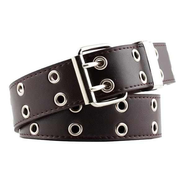 Belte punk black rock dobbel metallkjede