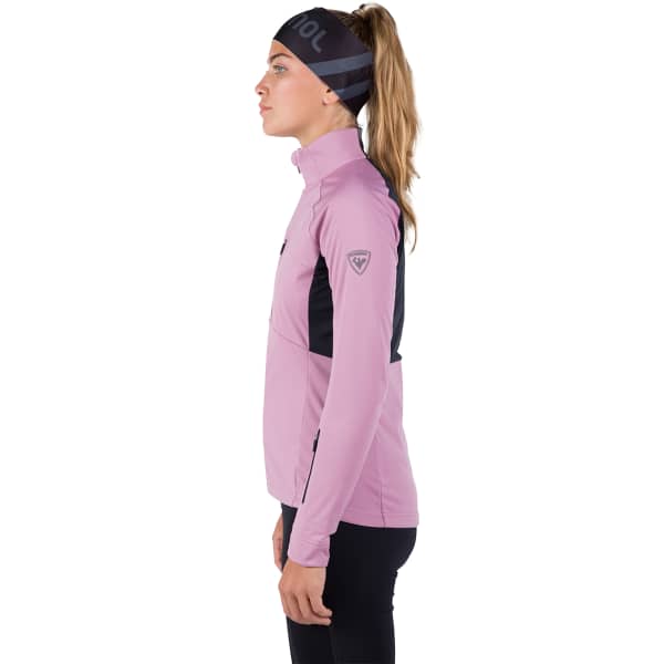 Veste softshell ROSSIGNOL W GENETYS JKT MOONLITE MAUVE