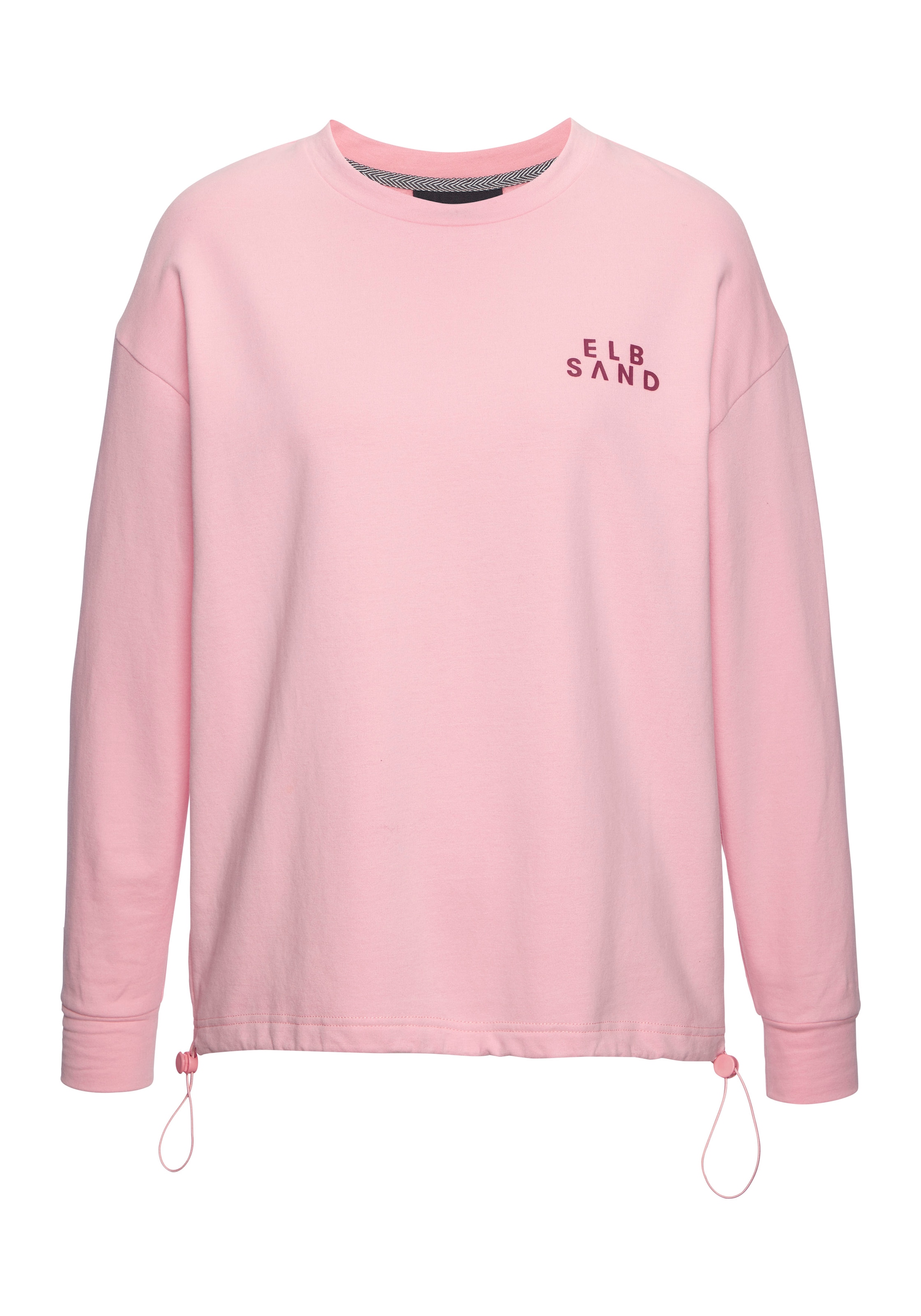 Elbsand Sweatshirt »Carisa«, mit verstellbarem Gummizug am Saum