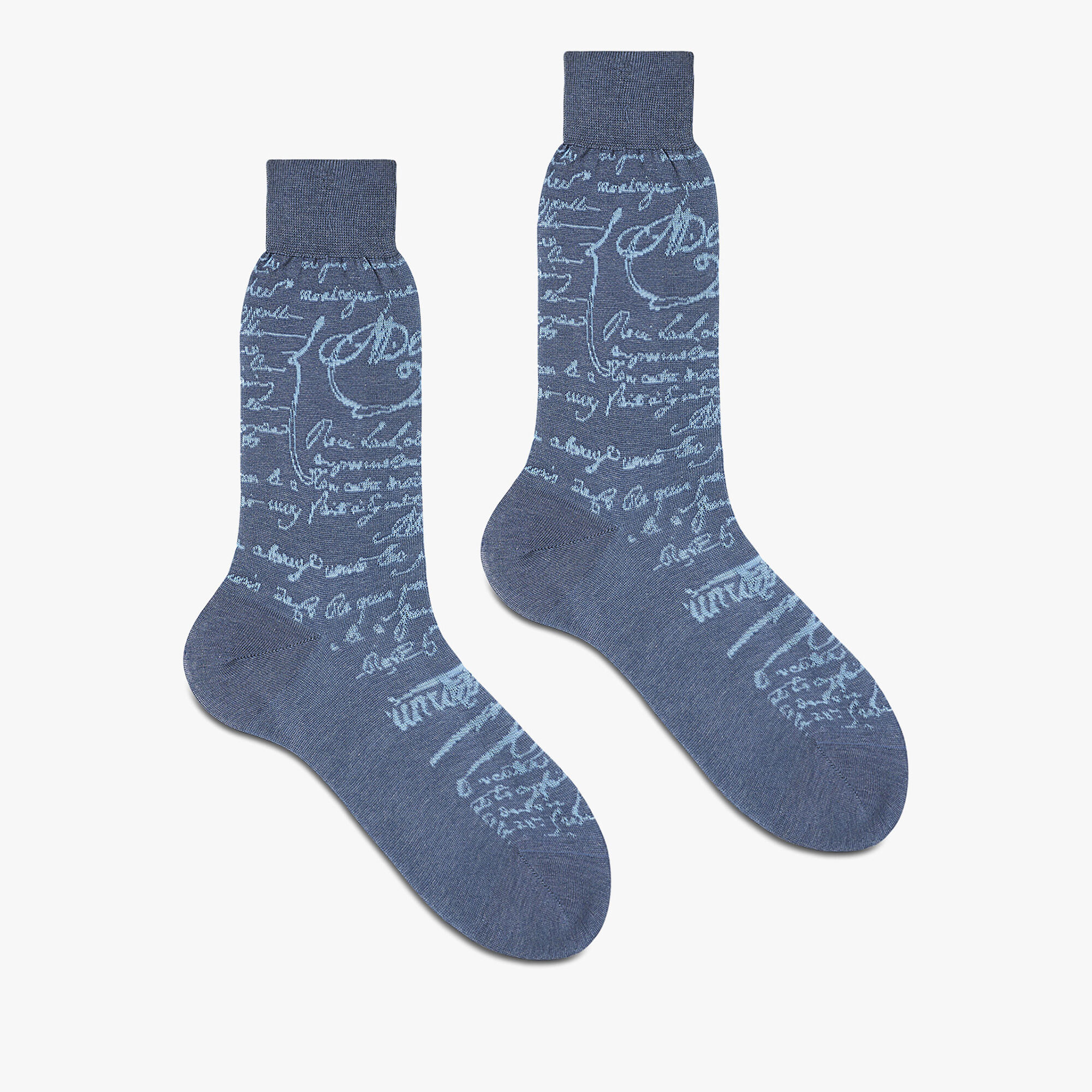 Chaussettes Scritto en Coton