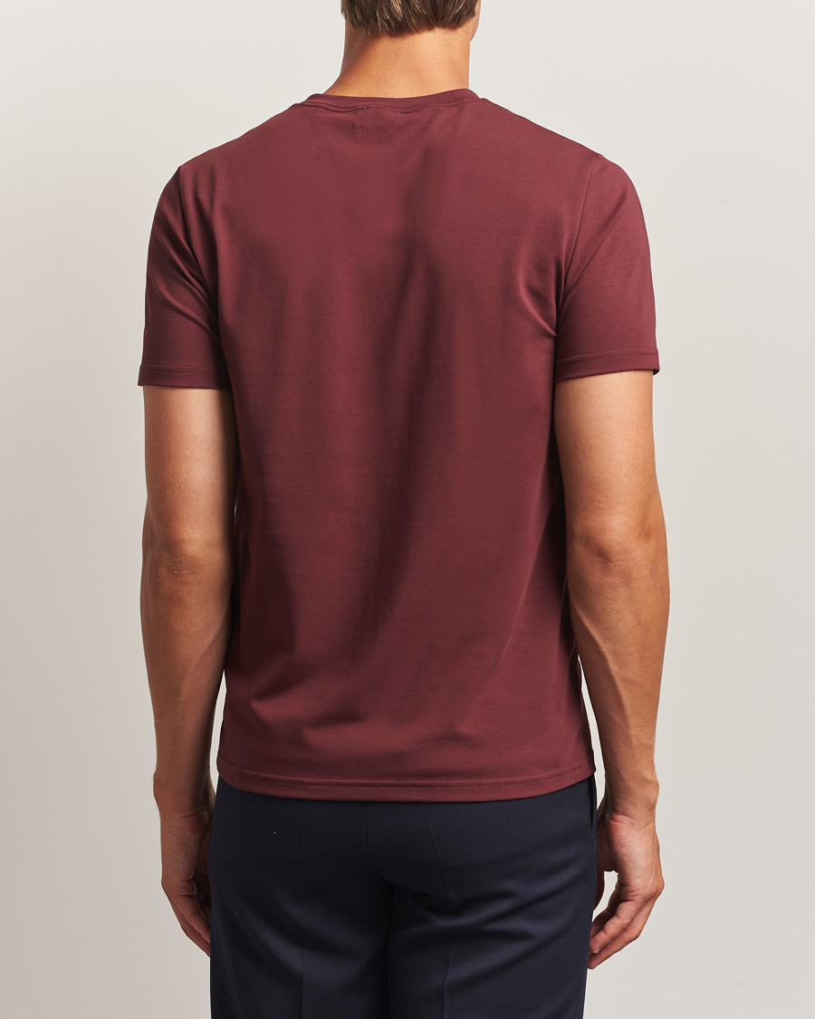 Filippa K Soft Lycra T-Shirt Burgundy