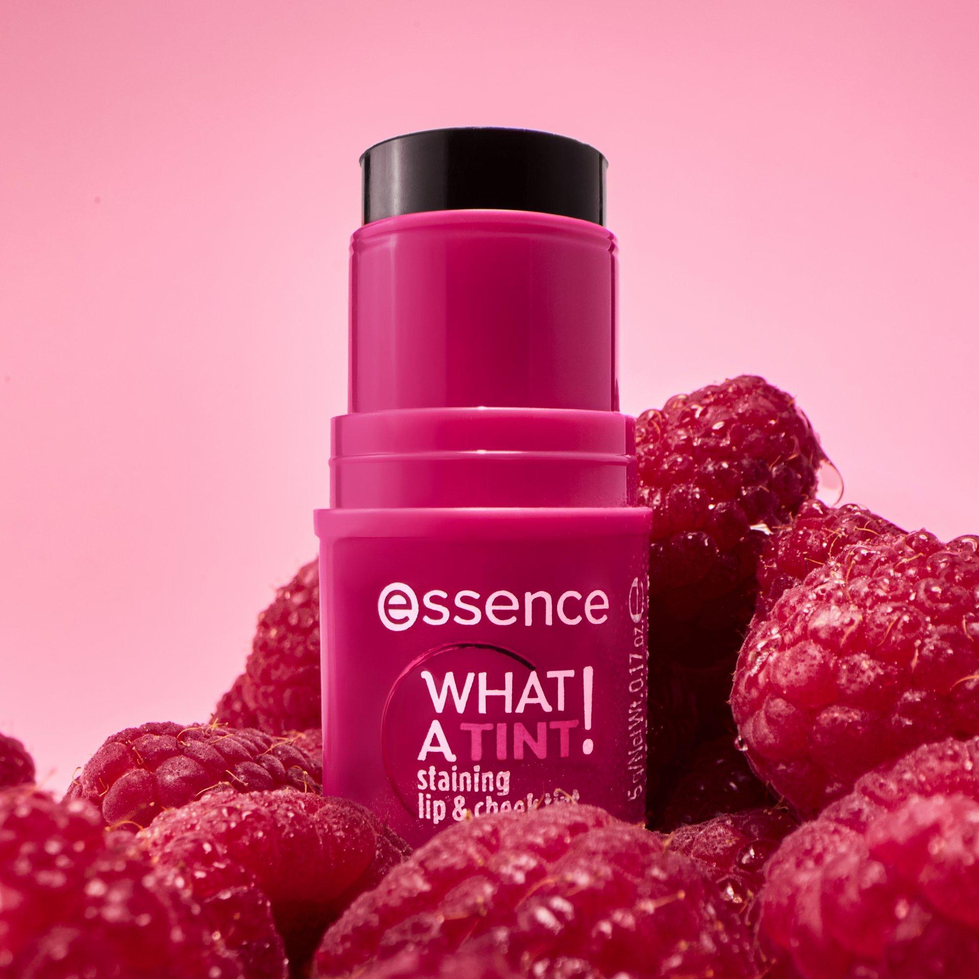 WHAT A TINT! staining lip & cheek tint
