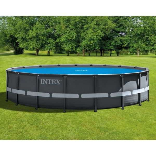 INTEX Cobertura para Piscina Solar 549 cm Polietileno Azul - 93299