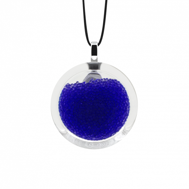 Pendentif en verre soufflé - Cachou Mini Billes