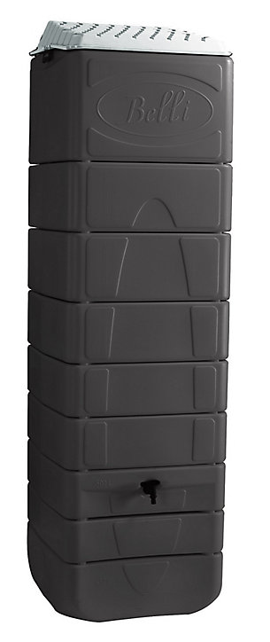 Récupérateur d'eau mural Belli gris 650L