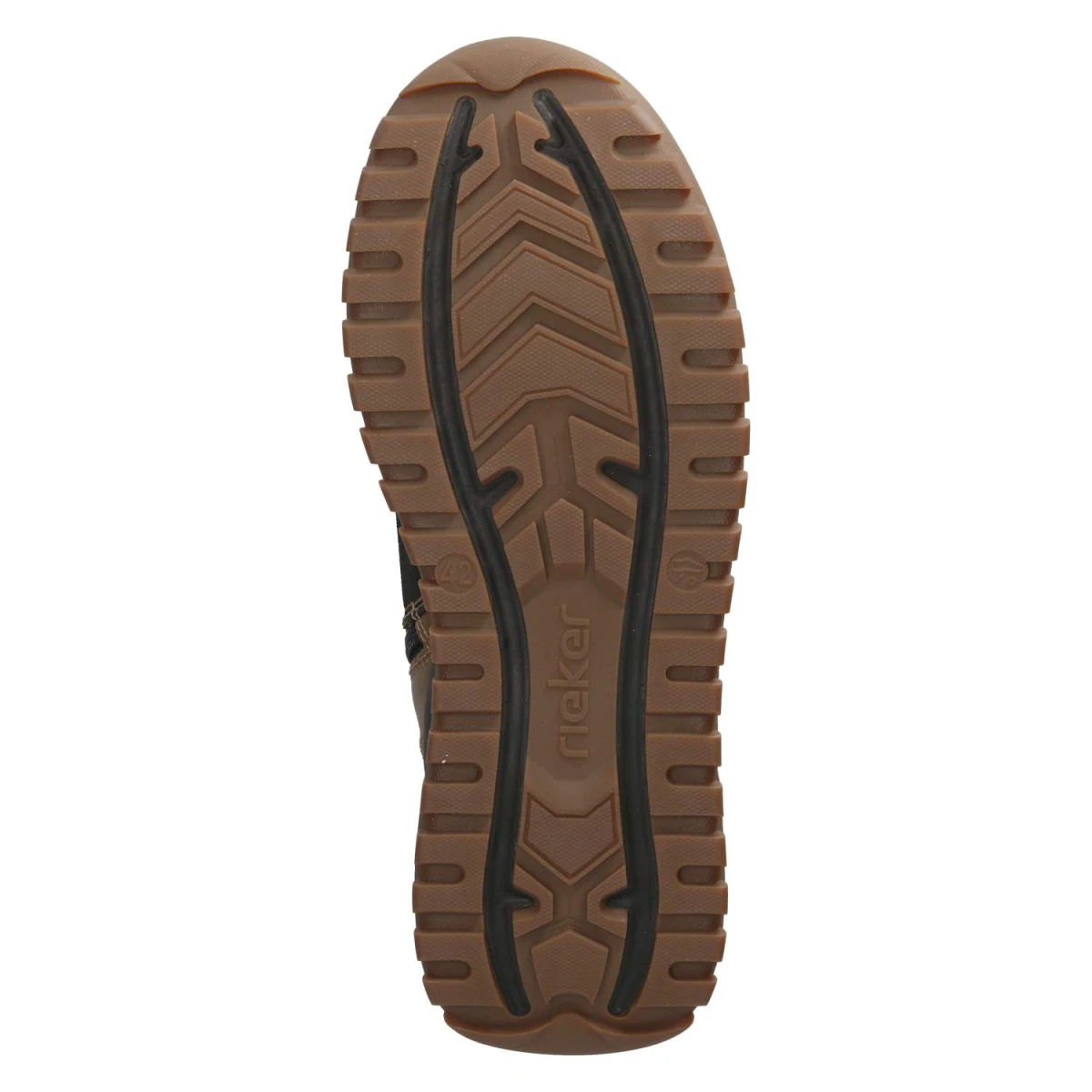 RiekerWinterboots - braun kombi