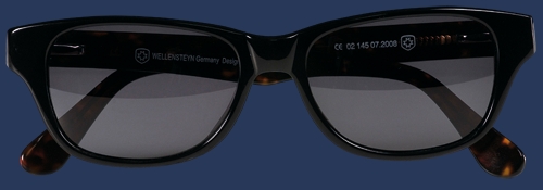Sonnenbrille Monsieur Petit Acetat, Black/Havanna