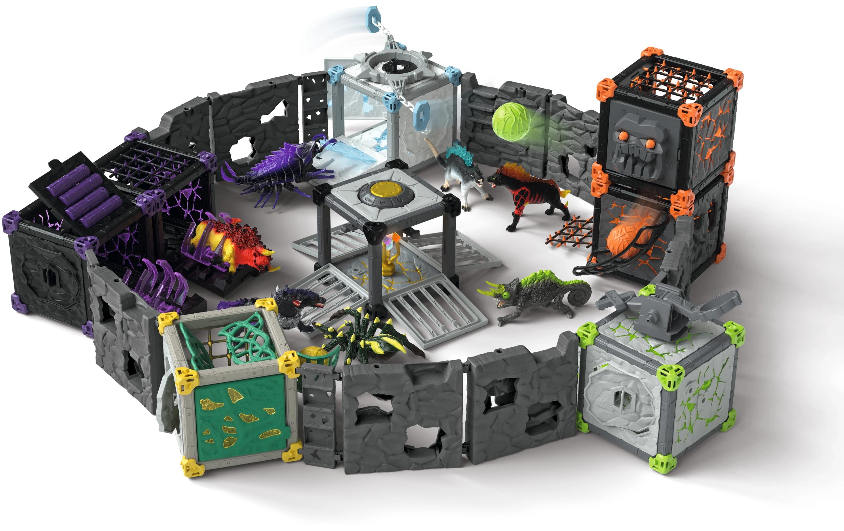Spielfigurenset BattleCave Arena: Lava vs. SchattenDetailreiches Spielset für spannende Abenteuer