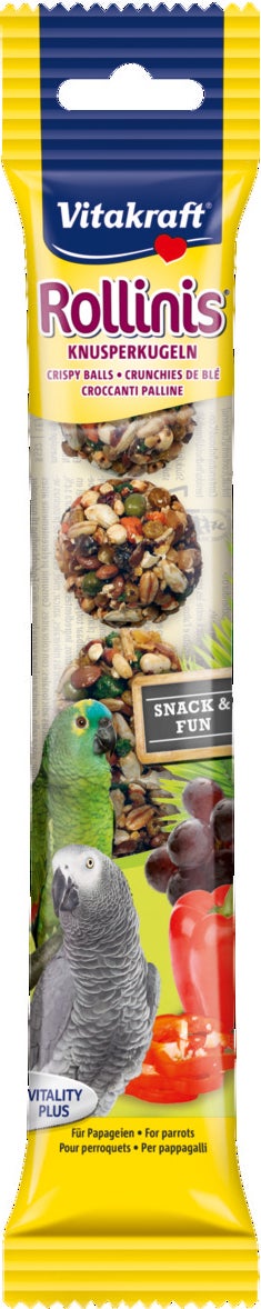Vitakraft vogelsnack Rollinis papegaai 38 g