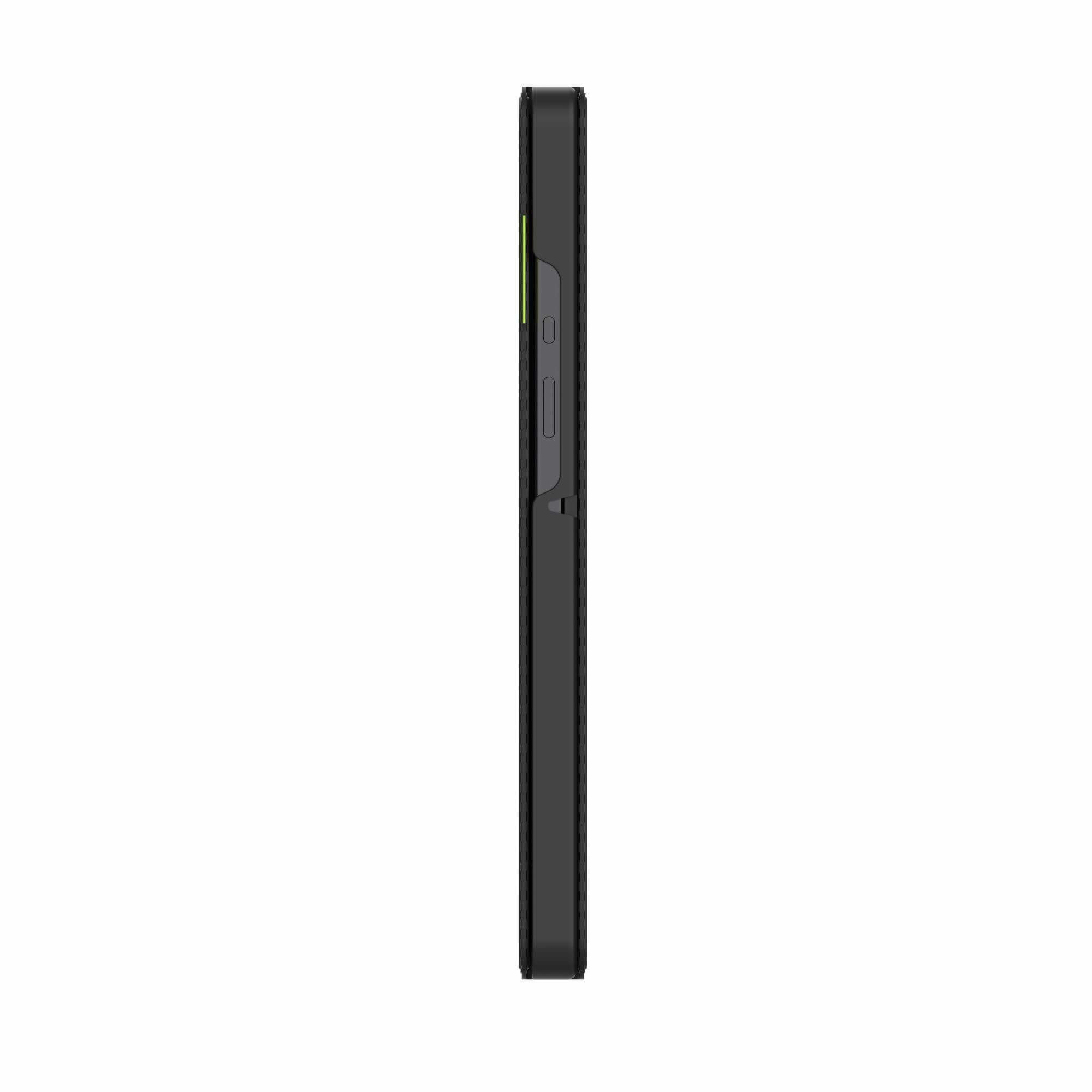 Samsung Galaxy Tab A11 / A9 EasyClick Cactus Leder Tasche Smart Case Flip Cover Hülle mit Aufsteller   S-Pen Halterung (V11CL2444C1) - Schwarz