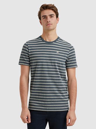 Vanguard T-Shirt Jersey Melange Blauw VTSS2504534-9076 kopen