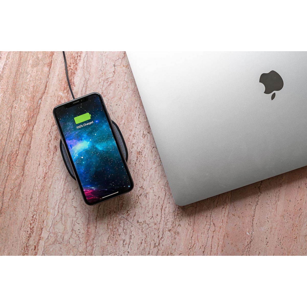 Mophie 15W trådløs ladeplate (sort)