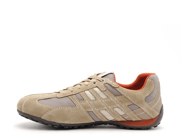 Geox basses homme u4207k uomo snake beige