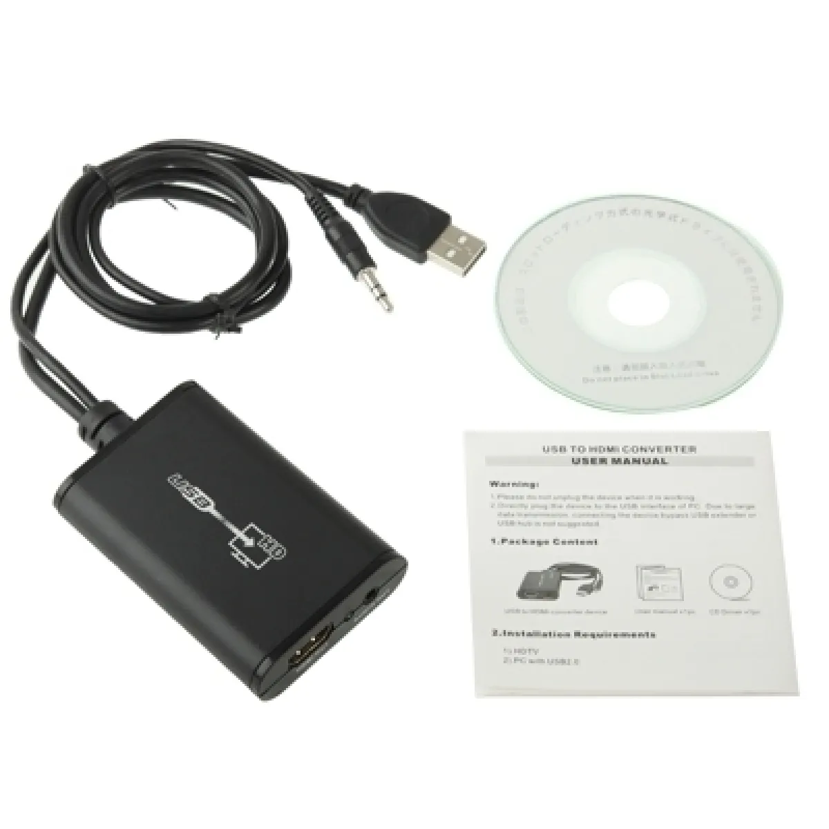 Wewoo Convertisseur USB 2.0 vers HDMI