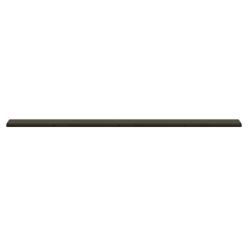 Blokhutprofiel grenenhout antraciet ca. 2,8 x 13,5 cm, lengte ca. 180 cm
