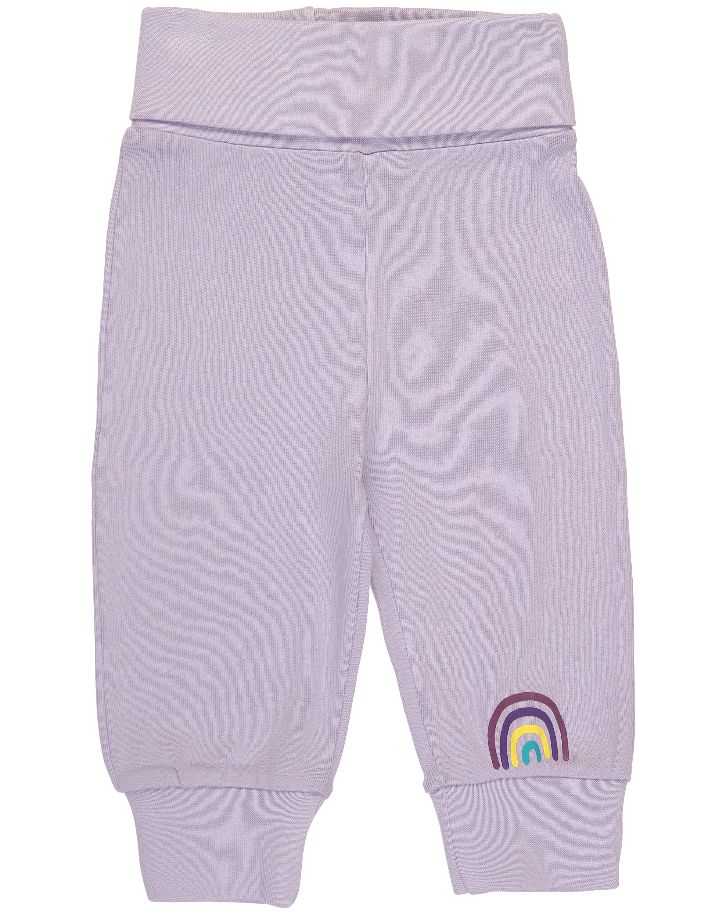 Schlupfhose REGENBOGEN 2er-Pack in weiß/flieder