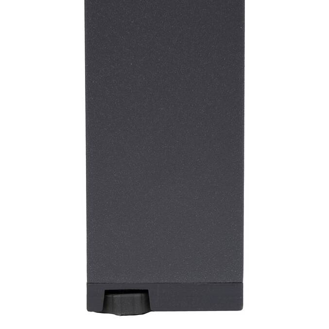 Table de jardin EVASION Effet bois Honey / Graphite