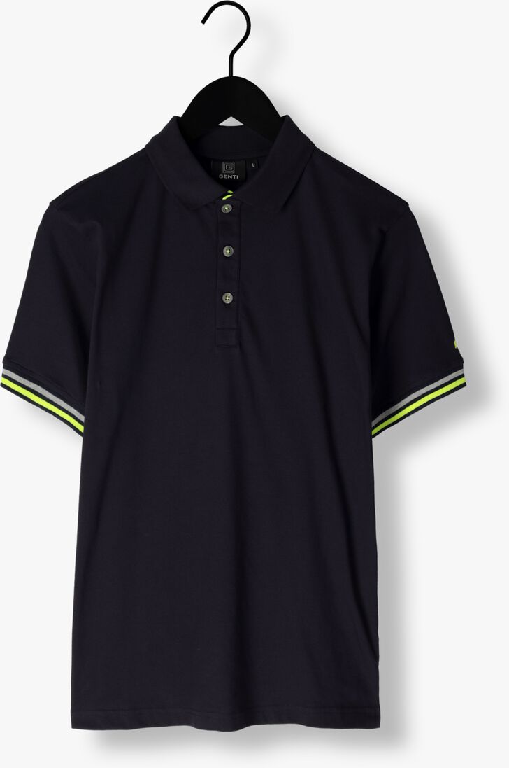 GENTI donkerblauwe genti polo j7008-1219