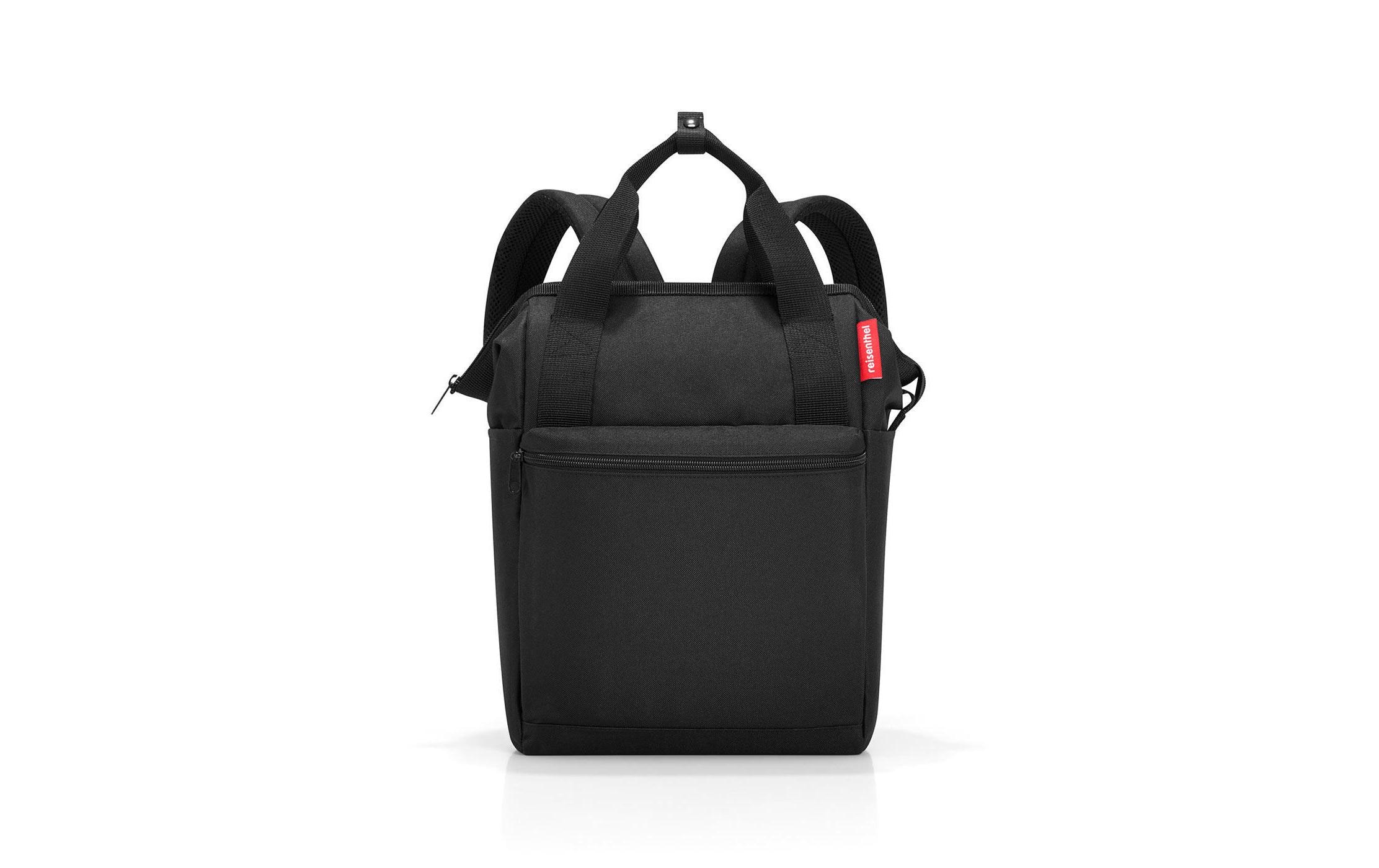 Rucksack Allrounder R BlackKombination aus Rucksack und Tragetasche