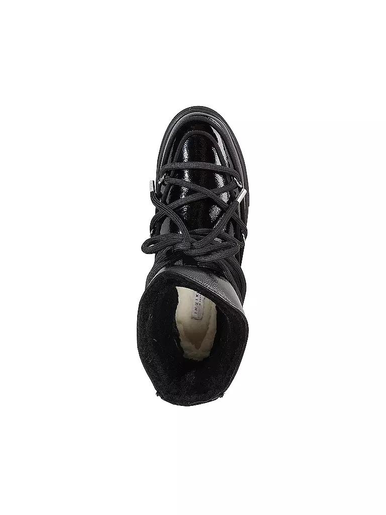 INUIKII Snowboots FULL LEATHER NAPLACK schwarz