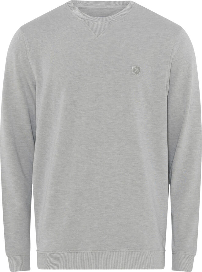 JBS of Denmark JBS of Denmark Badge crew neck Grå