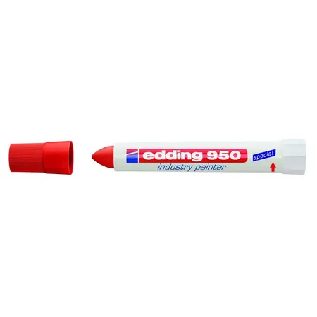 edding 950 Industriemarker, 10mm, rot