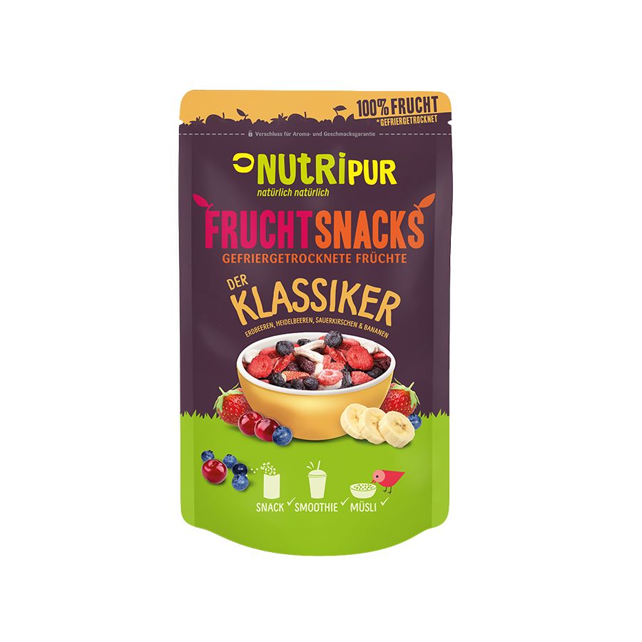NutriPur gefriergetrocknete Früchte, Klassiker