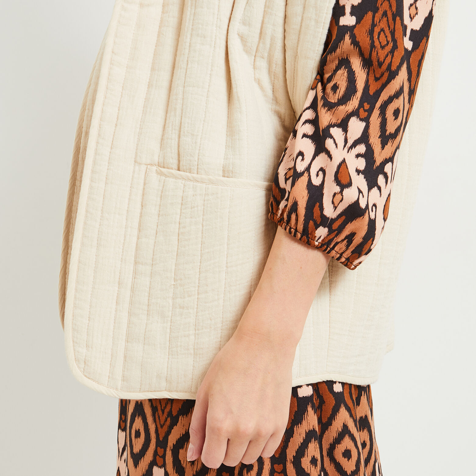 Veste sans manches femme