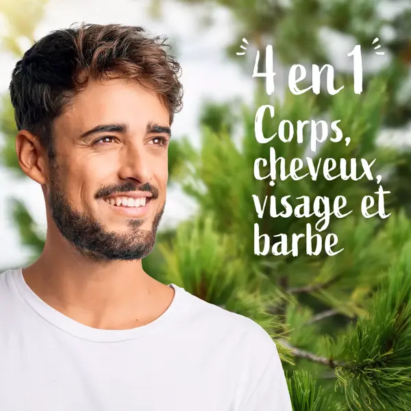 Gel de banho masculino Le Petit Marseillais Minerais e madeira de cedro 250ml